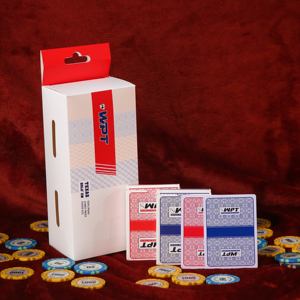 Customized Durable PVC Texas Hold'em Stylish Playing Cards for Casino Tournament Games Private Leisure <strong>Gathering</strong> Sessions - Product Image 5