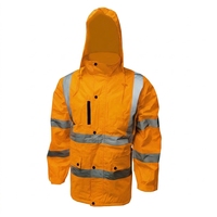3 Kipas Jaket Pendingin Ber-AC Hi Vis, Kipas Listrik Pintar 5V Baterai Isi Ulang Tipis Musim Panas Resleting Depan