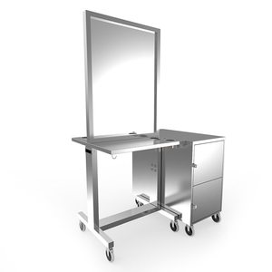 <span class=keywords><strong>Miroir</strong></span> cadre en acier inoxydable station <span class=keywords><strong>de</strong></span> coiffure station <span class=keywords><strong>de</strong></span> barbier <span class=keywords><strong>miroir</strong></span> <span class=keywords><strong>de</strong></span> barbier - Product Image 2