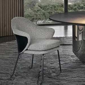 Ordic estuxury estestaurant OME Itchen Illas odern UFT FT OFT rey ining ooom urniture ababric etal EG ining Dhairs hair - Product Image 1