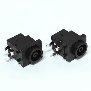 Dc Power Jack Connector Vrouwelijk Door Gat Audio Dc Power Jack Socket