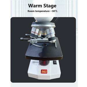 휴대용 케이스로 사용하고 있는 정액 분석용 핫 스테이지가 있는 보시다 복합 LCD 현미경 - Product Image 3