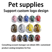 Sac à dos de transport pour animaux de compagnie au design personnalisé, sac de voyage respirant pour petit chien, chat, chiot, sac à dos portable d'extérieur OEM en gros