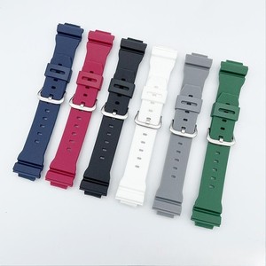 Bracelet de montre en Silicone pour hommes, 16mm, pour <span class=keywords><strong>Casio</strong></span> DW6900 DW5600 <span class=keywords><strong>GM2100</strong></span> GA2100, Bracelet de sport étanche, nouvelle collection - Product Image 1