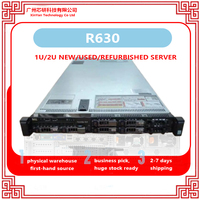 Servidor en Rack R630 Intel 2.8GHz Silencioso para Computación en la Nube, Finanzas, ERP, Análisis de Datos, Alojamiento de Aplicaciones Web, Router y Stock