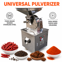 Broyeur industriel universel à disques haute vitesse, de 12 à 120 mesh, pour le broyage d'épices et de produits chimiques