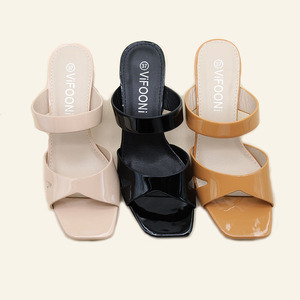 Sandali Artigianali di Lusso da Donna, Comodi e Traspiranti, con Tacco Alto e Punta Aperta, Ideali per Esterni - Product Image 1