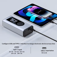 Arrancador de puente de corriente máxima de 1000A, 8000mAh, batería de refuerzo de coche/Inflador de neumáticos/Banco de energía/luz LED