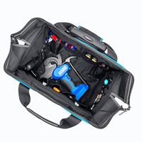 Carrito Profesional para Herramientas 2026, Impermeable, 1680D, Grande, con Ruedas, para Electricistas, Resistente