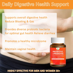 Cápsulas Probióticas en Venta con Suplemento Dietético Prebiótico para Mejorar el Sistema Digestivo y Promover la Absorción de Nutrientes - Product Image 3
