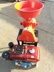 Molino de Granos Multifuncional con Motor de Gasolina Pequeño, Molino de Harina de Maíz - Product Image 6