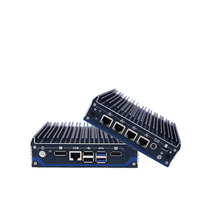 IWILL N1141 J6412 Firewall Hardware Quad Core Mini Pc Intel Celeron Procesador 4x2,5G Puertos de red con una aplicación móvil