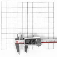 Rollo de valla de acero duradero con orificio estándar galvanizado de 1/2 ", precio de malla soldada, rollos de malla de alambre soldado de acero para cercas de animales