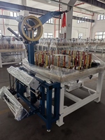 Machine à tresser automatique certifiée CE à 72 broches et 1 tête pour cordes en nylon et PP, fabrication de cordons élastiques personnalisables