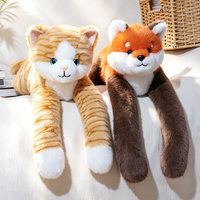 Peluche lestée à longues pattes, chat, koala, panda, cadeau d'anniversaire, décoration d'intérieur, jouet animal lesté doux, vente chaude