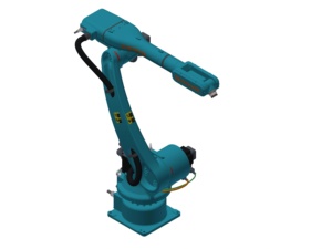 Sooyee SYB2010B Brazo Robótico Industrial de 6 Ejes, Carga Útil de 10 kg, Alcance de 2000 mm, Controlado por PLC, Manipulador Robótico de Alta Precisión para Pal - Product Image 2