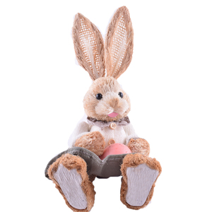 Juguete <span class=keywords><strong>de</strong></span> <span class=keywords><strong>Conejito</strong></span> <span class=keywords><strong>de</strong></span> <span class=keywords><strong>Pascua</strong></span> 100% <span class=keywords><strong>de</strong></span> Paja, Decoración, Lindo <span class=keywords><strong>Conejito</strong></span> <span class=keywords><strong>de</strong></span> Orejas Largas para el Día <span class=keywords><strong>de</strong></span> <span class=keywords><strong>Pascua</strong></span>, Juguetes Hechos a Mano - Product Image 3