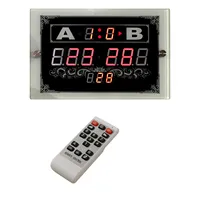 Electronic Digital Scoreboard with Remote Control
