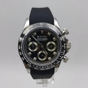 Montre chronographe pour homme, mouvement japonais VK63, montre-bracelet à quartz de luxe en saphir pour homme - Product Image 3