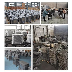 Estufa <span class=keywords><strong>de</strong></span> <span class=keywords><strong>leña</strong></span> multiusos para interiores, precio ecológico, chimenea multicombustible - Product Image 6