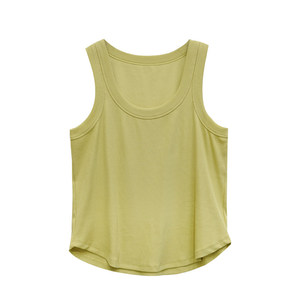 Débardeur grande taille pour <span class=keywords><strong>femme</strong></span>, sous-vêtement d'été sans manches, couleur unie, haut pour <span class=keywords><strong>femme</strong></span> - Product Image 4