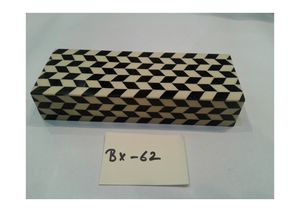 Boîtes en bois et en résine avec un design rectangulaire de luxe, boîtes en bois faites à la main pour le rangement, utilisées par les exportateurs - Product Image 2