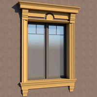 Moulures décoratives personnalisées en EPS pour encadrement de fenêtre, légères, anti-fissures, pour murs extérieurs, cadre de fenêtre en EPS pour la décoration de bâtiments
