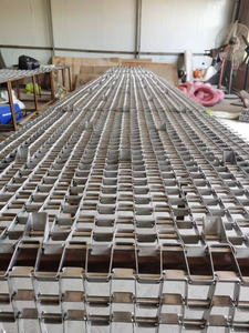 <span class=keywords><strong>2025</strong></span> popüler büyük duvar Metal petek taşıyıcı bantlar yassı paslanmaz çelik örgü tel - Product Image 3