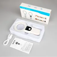 Lector de Microchip para Animales (Ovejas/Gatos/Perros) - Material Plástico Blanco, Frecuencia 134.2kHz, Distancia de Lectura 0-3m, Tarjetas Inteligentes