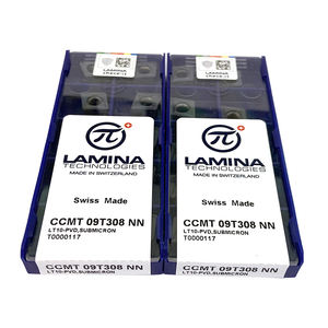 Outil de tournage d'insertion d'origine 100% CCMT09T308NN Inserts en carbure de tungstène - Product Image 5