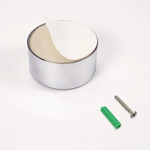 Clip Redondo para Paños de Cocina, Sin Perforaciones, Autoadhesivo, Soporte para Toallas, Montado en la Pared, Ahorra Espacio, para el Hogar - Product Image 6