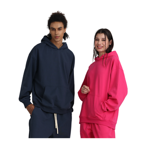 Sweat à capuche imprimé en molleton 100 % coton de haute qualité, coupe oversize, anti-plis, chaud pour le printemps, personnalisable avec logo ODM, unisexe - Product Image 2