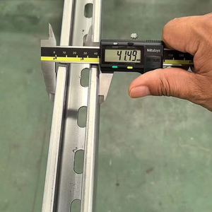 Hot bán 75x50x20mm Pre thép mạ kẽm lipped kênh <span class=keywords><strong>C</strong></span> xà gồ cho mái nhà - Product Image 2