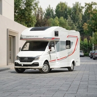 Prix Usine 2021 SAIC Maxus V80 RV 2.0T Diesel Camping-car Confort Classe B avec Lit Horizontal Charmmond Autos
