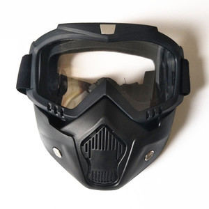 Máscara Facial Protectora para Motocicleta BETOUGH, Gafas <span class=keywords><strong>de</strong></span> Motocross Desmontables para Casco Integral - Product Image 4