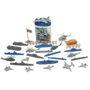 Kit de mesa de arena de plástico, helicóptero <span class=keywords><strong>Warcraft</strong></span>, modelo pequeño, juguetes militares para niños - Product Image 1