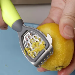 Wholesale Lemon Orange Zester and Grater <b>Tool</b> Food Grade Peeler for Citrus Ginger <b>Fruits</b> - Product Image 5
