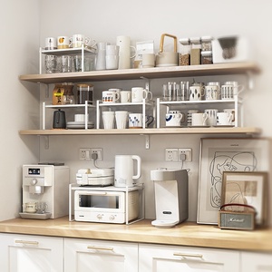 Estante de almacenamiento apilable para el hogar, estantería para especias, artículos de cocina - Product Image 6