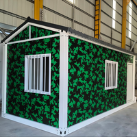 Maison préfabriquée modulaire de luxe, petite et détachable, en conteneur, avec panneaux sandwich, pour hôtel et immeuble de bureaux