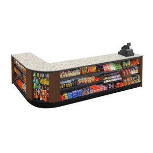 Comptoir de caisse d'épicerie de dépanneur de boutique personnalisé pour supermarché - Product Image 6