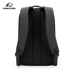 Kingsons Business <b>Backpack</b> <b>Waterproof</b> 20-35L Laptop Bag Ultralight Solid Color For Travel - Product Image 3