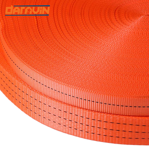 Ancho personalizado de fábrica/LOGO 100% correa de poliéster rollos cinturón de amarre de carga resistente - Product Image 4