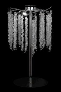 Clear Crystal <strong>Wedding</strong> Ornaments Water Drop Shaped Flower Stand <strong>Wedding</strong> Gold Silver Table Centerpieces - Product Image 4