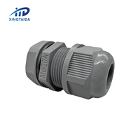 M20 CE RoHS câble LAN RJ45 IP68 connecteur en caoutchouc étanche Ethernet presse-étoupe en plastique pour réseau extérieur