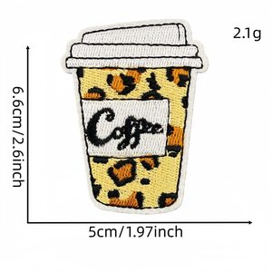 Parches Cosméticos Termoadhesivos de Alta Calidad con Diseño de Leopardo, Estrellas, Corazones y Lazos para Decoración - Product Image 4