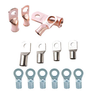 Cosses de câble en cuivre rondes RNB, adaptées au câblage des systèmes de stockage d'énergie et des onduleurs, connecteurs de câbles de batterie - Product Image 1