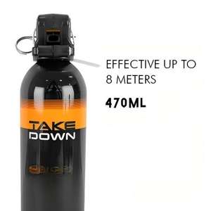 Spray de Defensa Personal para Corredores, Excursionistas y Campistas, Spray de Pimienta de Alta Potencia con Logotipo Personalizado, Alcance de 30 pies, 470 ml, Protección Máxima - Product Image 4