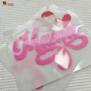 Novedad 2026: Parches Termoadhesivos Personalizados al por Mayor para Camisetas de Mamá, con Letras de Chenilla Cortadas a Láser, para Ropa - Product Image 3