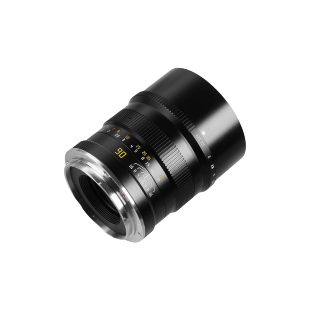 TTArtisan High Quality Full Frame Metal Camera Lenses 90mm F/1.25 with 6 Blades for EOS/RF Mount Systems