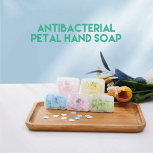 Savon en papier personnalisé avec logo, vente en gros, savon en papier parfumé jetable portable, mini savon en papier pour les <span class=keywords><strong>mains</strong></span>, feuilles de savon en papier de voyage - Product Image 2